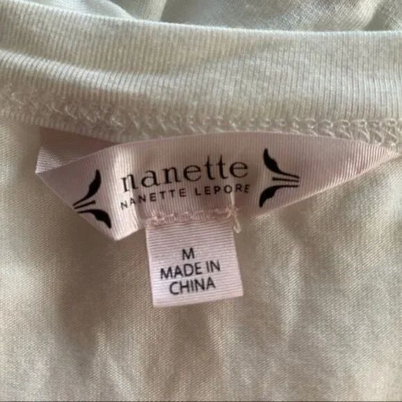 🆕 Nanette Lepore Women’s “Modern Glam” Top size M - Picture 4 of 8